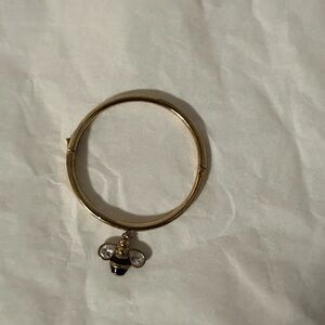 Kate Spade Gold Bracelet with Black Bee Charm